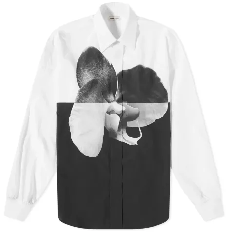 Printed Orchid Shirt