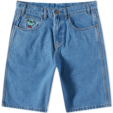 Blindfold Denim Shorts