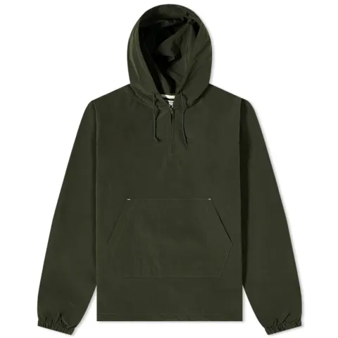 Half Zip Tech Popover Hoodie