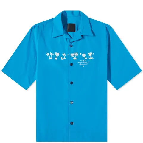 Sun Print Hawaiian Shirt