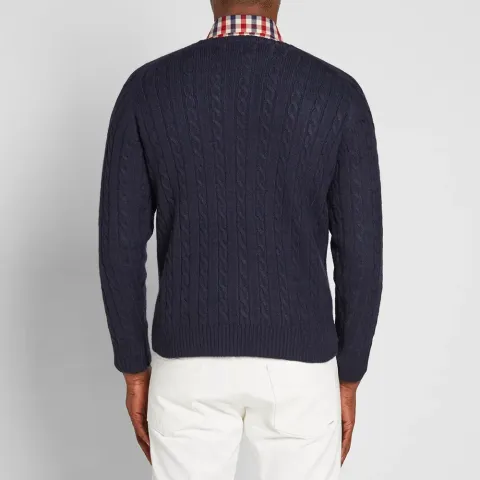 Cable Knit Crew Neck