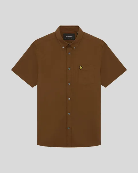 Lyle & Scott Short Sleeve Oxford Shirt