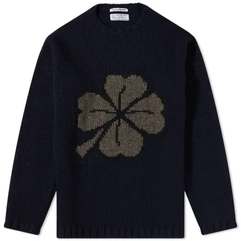 Lucky Clover Intarsia Knit