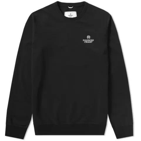 Embroidered Logo Crew Sweat