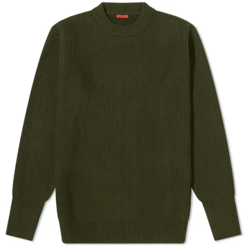 Ribbed Crew Knit