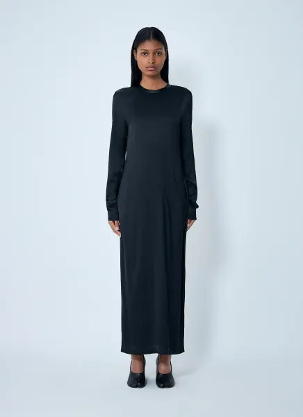 Long Satin Dress