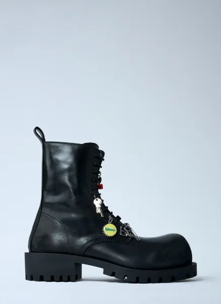 Hummer Lace-Up Boots