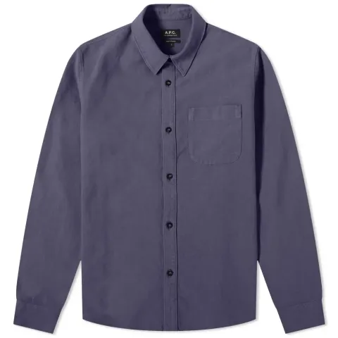 A.P.C. Trek Cotton Linen Overshirt