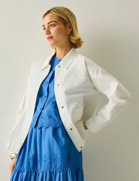 Regatta Avila Pure Cotton Shacket White