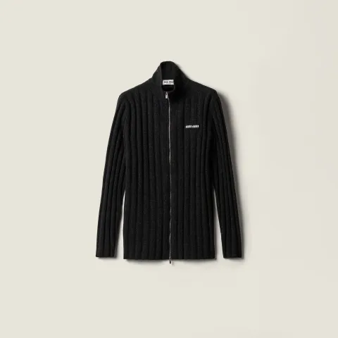 Wool and cashmere cardigan