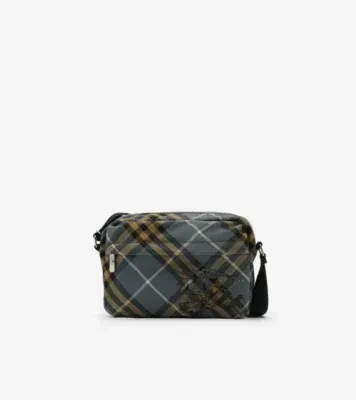 Small Check Crossbody Bag​ in Wave blue - Men, Technical