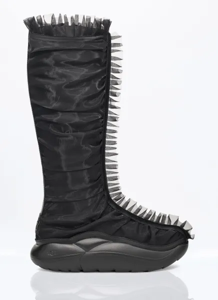 Ruffle Tall Boots