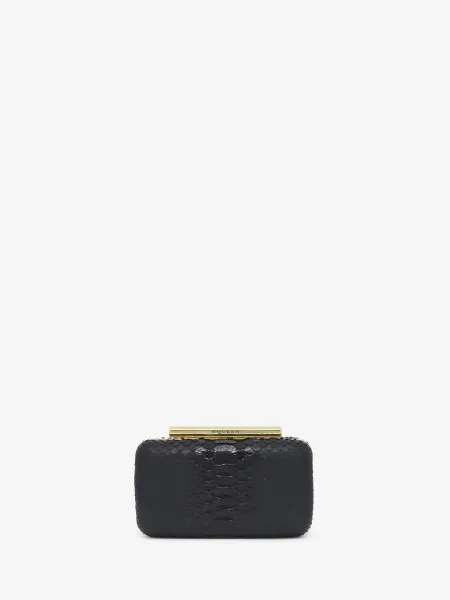 McQueen T-Bar Box Clutch