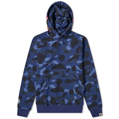 Colour Camo Shark Wide Pullover Hoody