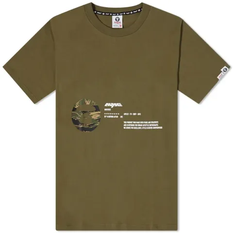 AAPE Camo Logo Tee