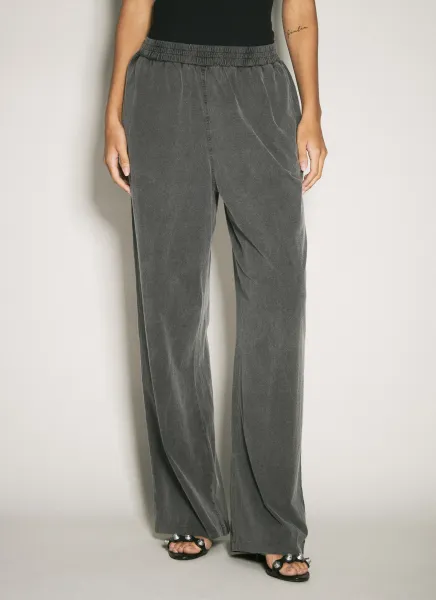 High Rise Relaxed Track Pants