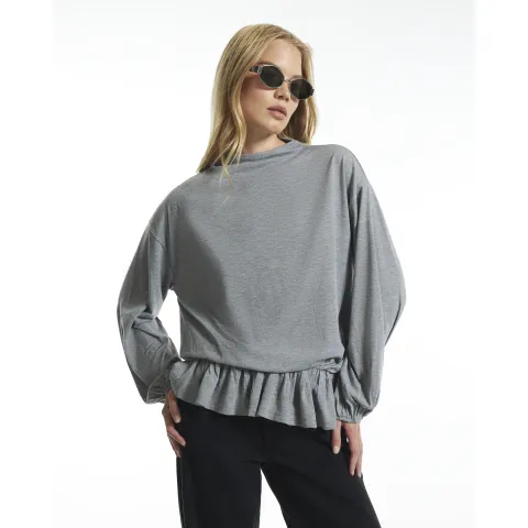River Island Oversized Peplum Jumper