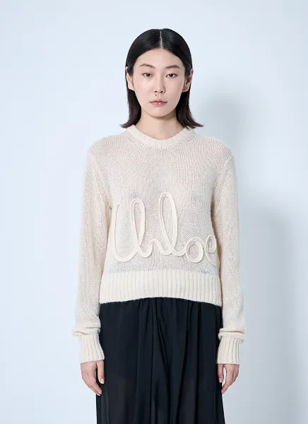 Logo Motif Sweater
