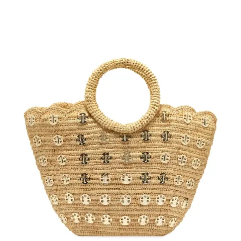 Sequin Basket Bag