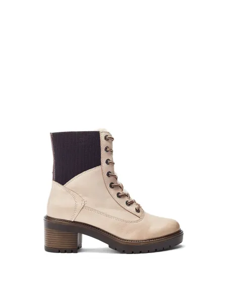 Moda In Pelle Omura Soft-Structured Boots Neutral
