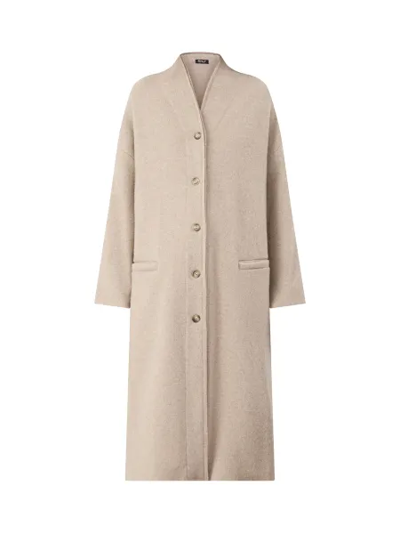 Mama B Wool Blend Long Coat