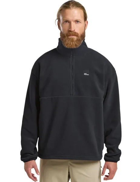 Jack Wolfskin Sumetro Half Zip Fleece Jacket Black