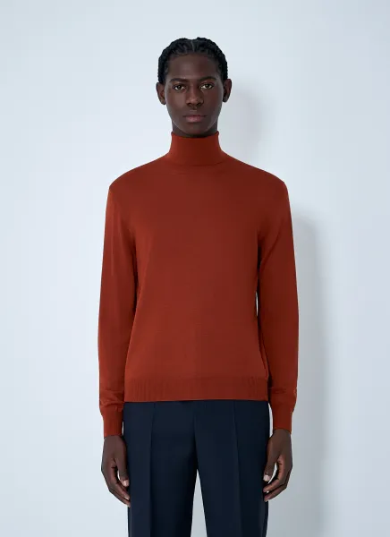 Wool Turtleneck Sweater