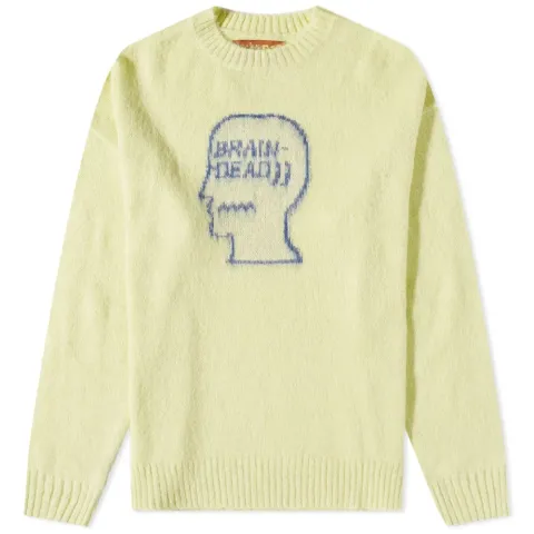 Logohead Pile Crew Knit