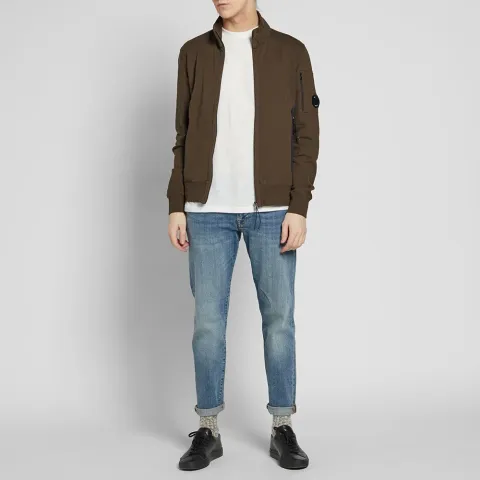Heavy Jersey Arm Lens Track Top