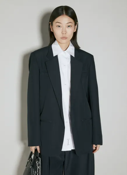 Combo Collared Blazer