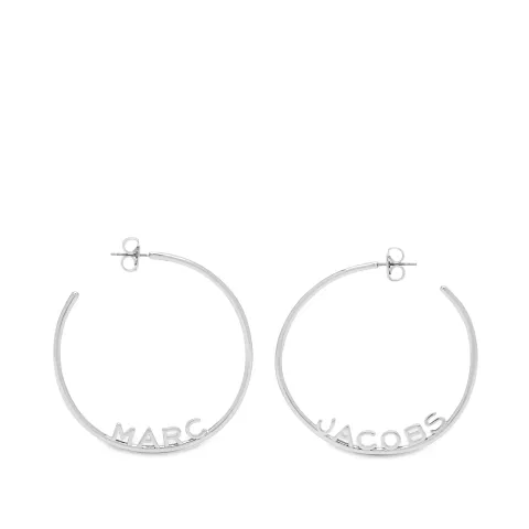 Monogram Hoops