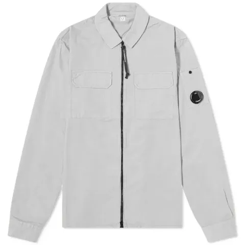 Arm Lens Zip Overshirt