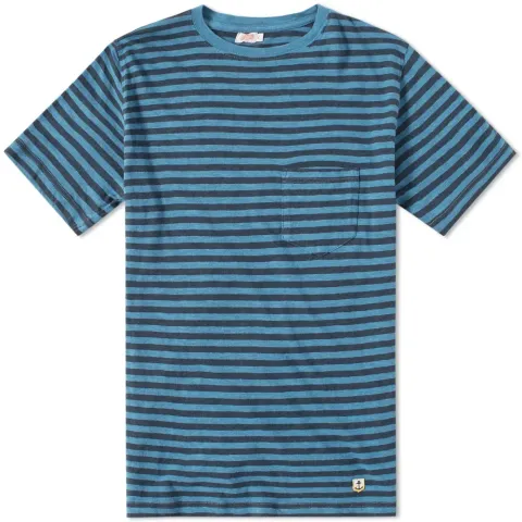 71197 Stripe Pocket Tee