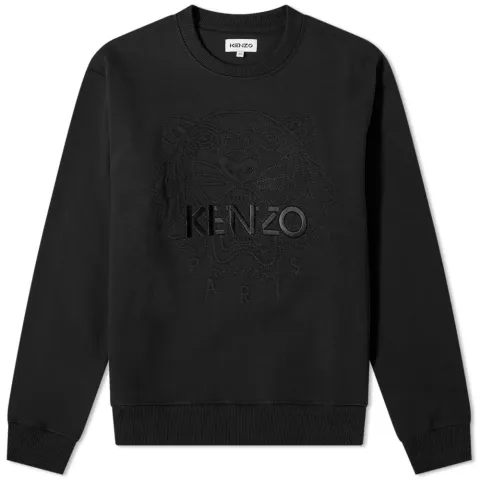 Tonal Tiger Embroidered Sweat