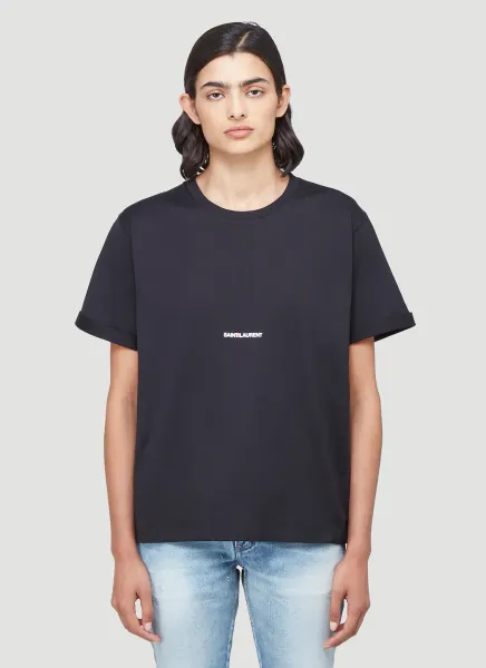 Logo-Print Boxy T-Shirt