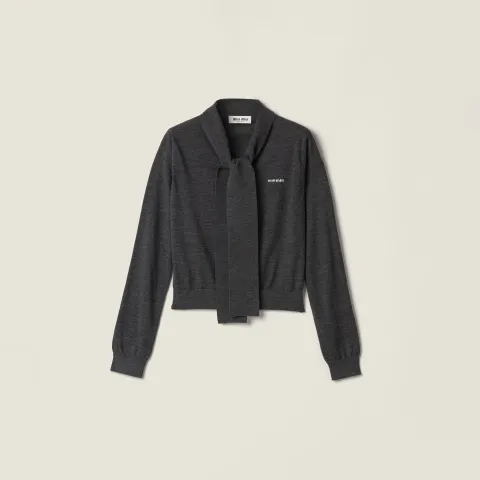 Wool cardigan
