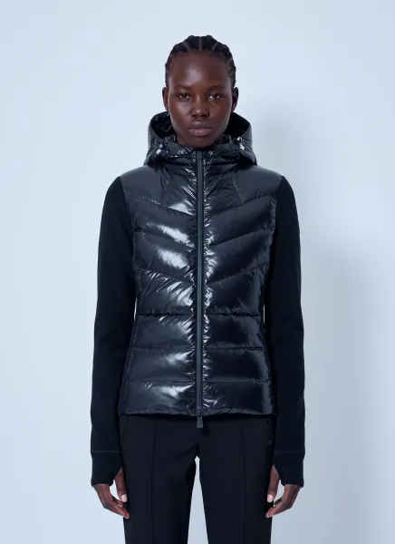 Hooded Quilted Down Vest