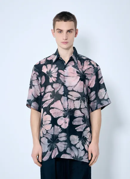 Floral Silk Shirt
