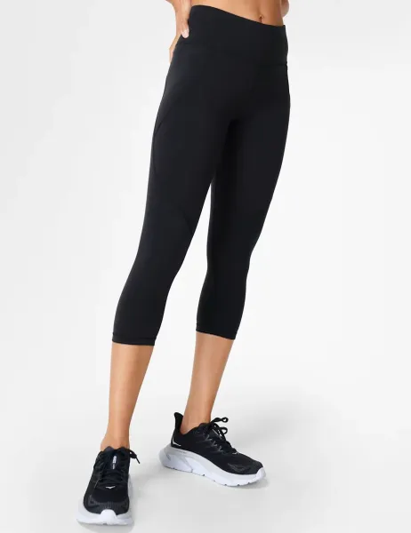 Sweaty Betty Power Cropped Leggings Black