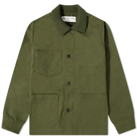 Hypolite Ribbed Collar Chore Jacket
