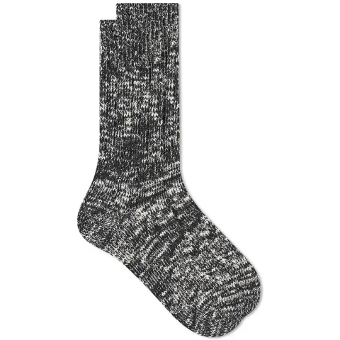 Low Gauge Slub Crew Sock