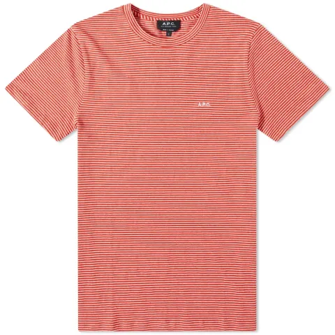A.P.C. Guillermo Fine Stripe T-Shirt
