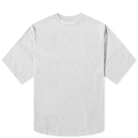 Mock Neck Logo T-Shirt