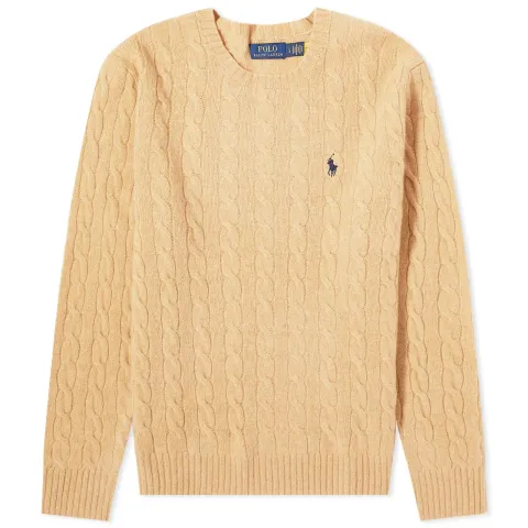 Wool Cashmere Crew Knit