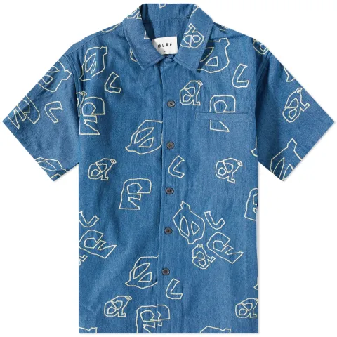 Denim AOP Vacation Shirt