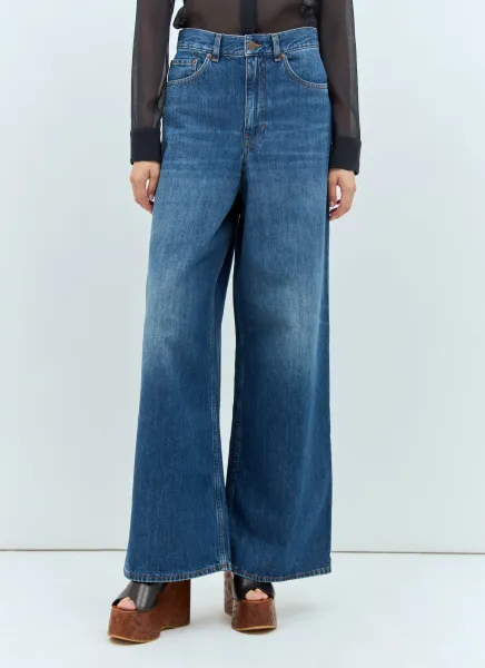 Wide-Leg Jeans