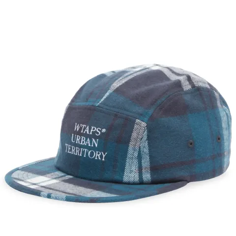 01 Checked Wool Cap