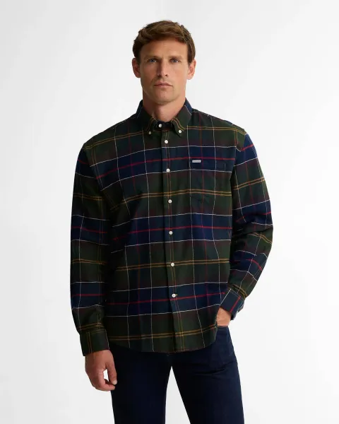 Hogside Tartan Regular Long-Sleeved Shirt