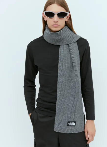 Logo Patch Scarf