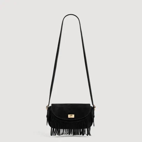 Mini Mambo suede bag